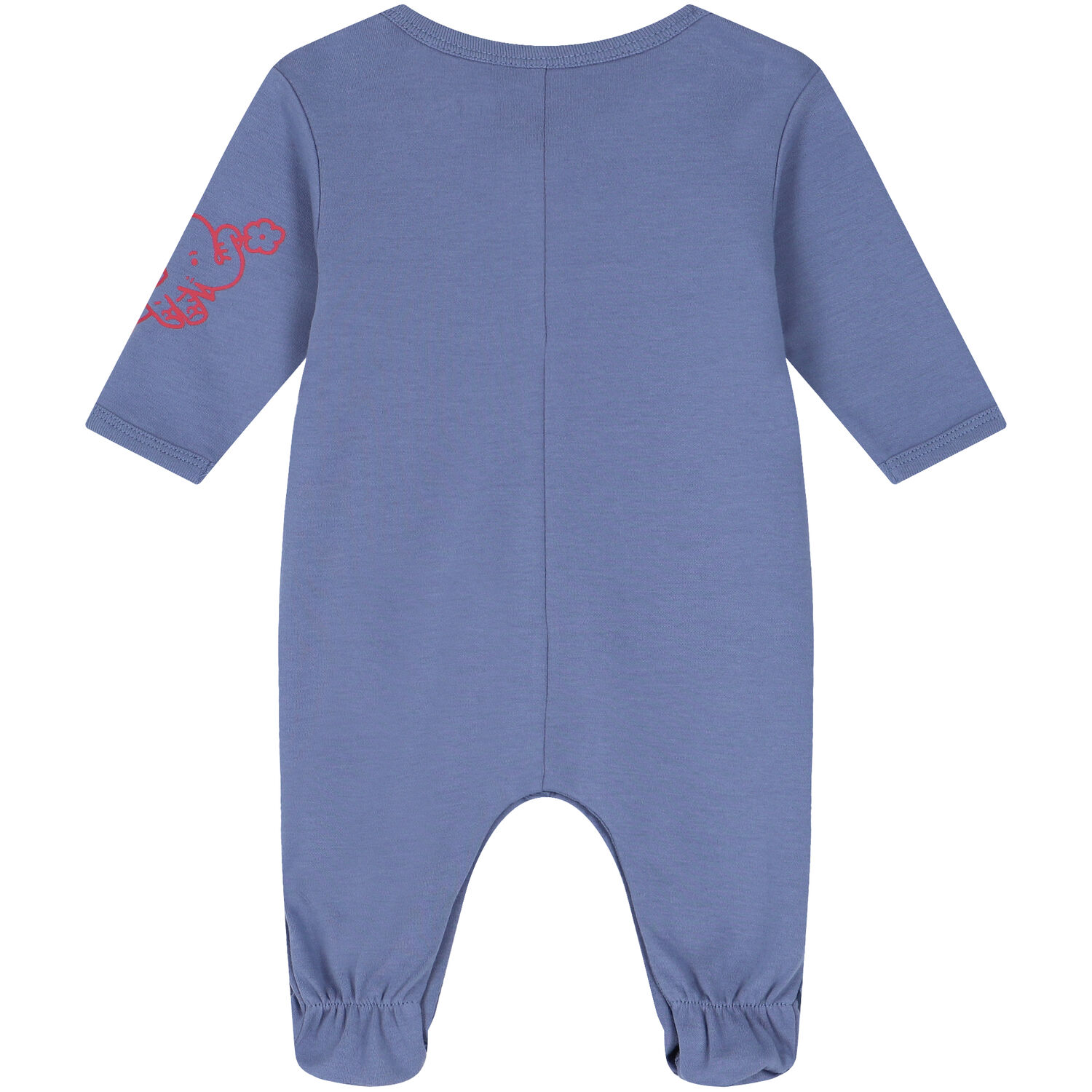 Baby Boys Blue Logo Babygrow, 1, hi-res